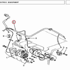 Millat Massey Ferguson Tractor Spare Part HARNESSMAINWI RING 24052124052 S 1 - Massey Ferguson tractor spare part