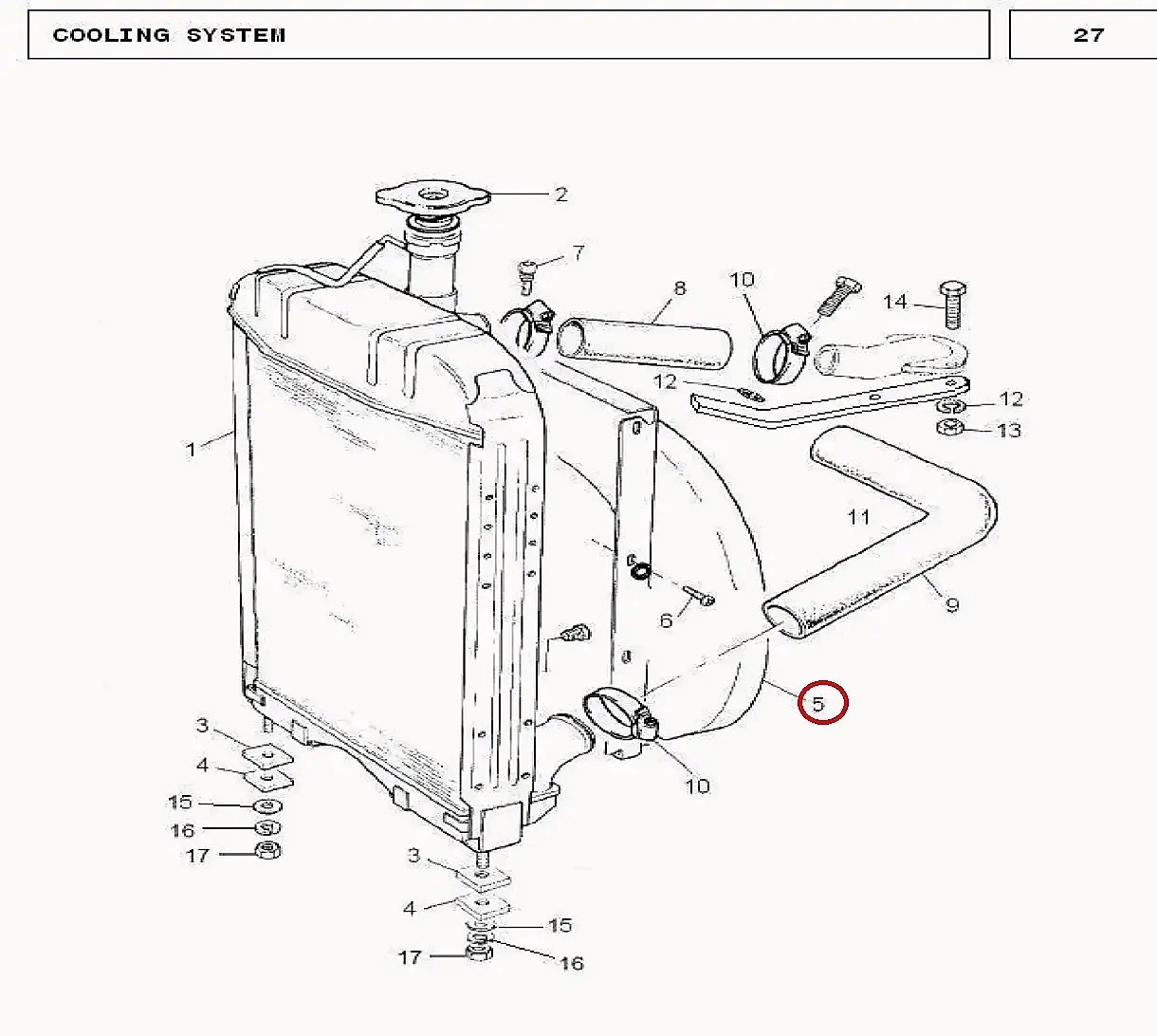 Millat Massey Ferguson Tractor Spare Part SHROUD MF 240 2602107011885712 F - Massey Ferguson tractor spare part