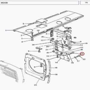 Millat Massey Ferguson Tractor Spare Part 0 SCREW 51624 X 782332301233230 - Massey Ferguson tractor spare part