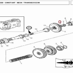 Millat Massey Ferguson Tractor Spare Part SPACER 1213312700274 - Massey Ferguson tractor spare part