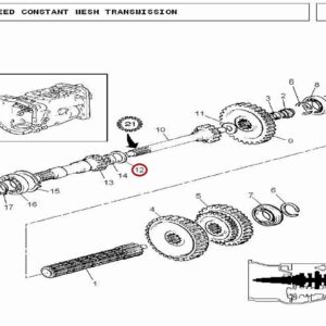 Millat Massey Ferguson Tractor Spare Part THRUSTWSHRID 40124002 OD 525012138112138 - Massey Ferguson tractor spare part