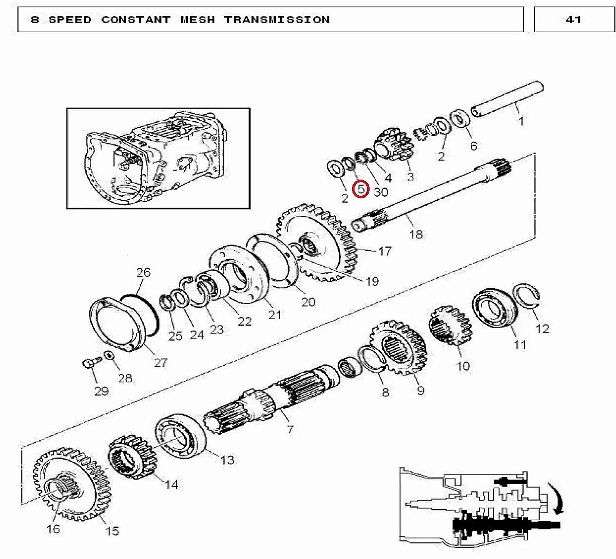 Millat Massey Ferguson Tractor Spare Part WASHER GEAR RETAINID 2591 OD 304812141112141 - Massey Ferguson tractor spare part