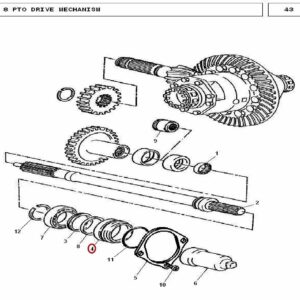 Millat Massey Ferguson Tractor Spare Part RETAINER 100171532880 - Massey Ferguson tractor spare part