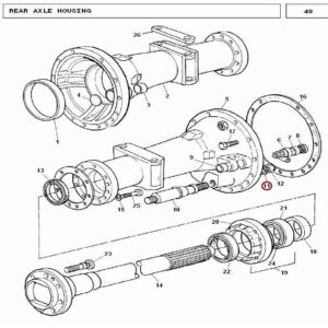Millat Massey Ferguson Tractor Spare Part WASHER HARDENED 5810083110083 - Massey Ferguson tractor spare part