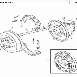 Millat Massey Ferguson Tractor Spare Part NUT AXLE HOUSING 10094110094 - Massey Ferguson tractor spare part
