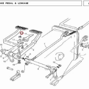 Millat Massey Ferguson Tractor Spare Part LOCK NUT 516 UNF 11037111037 - Massey Ferguson tractor spare part