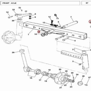 Millat Massey Ferguson Tractor Spare Part SHIM 14088114088 - Massey Ferguson tractor spare part
