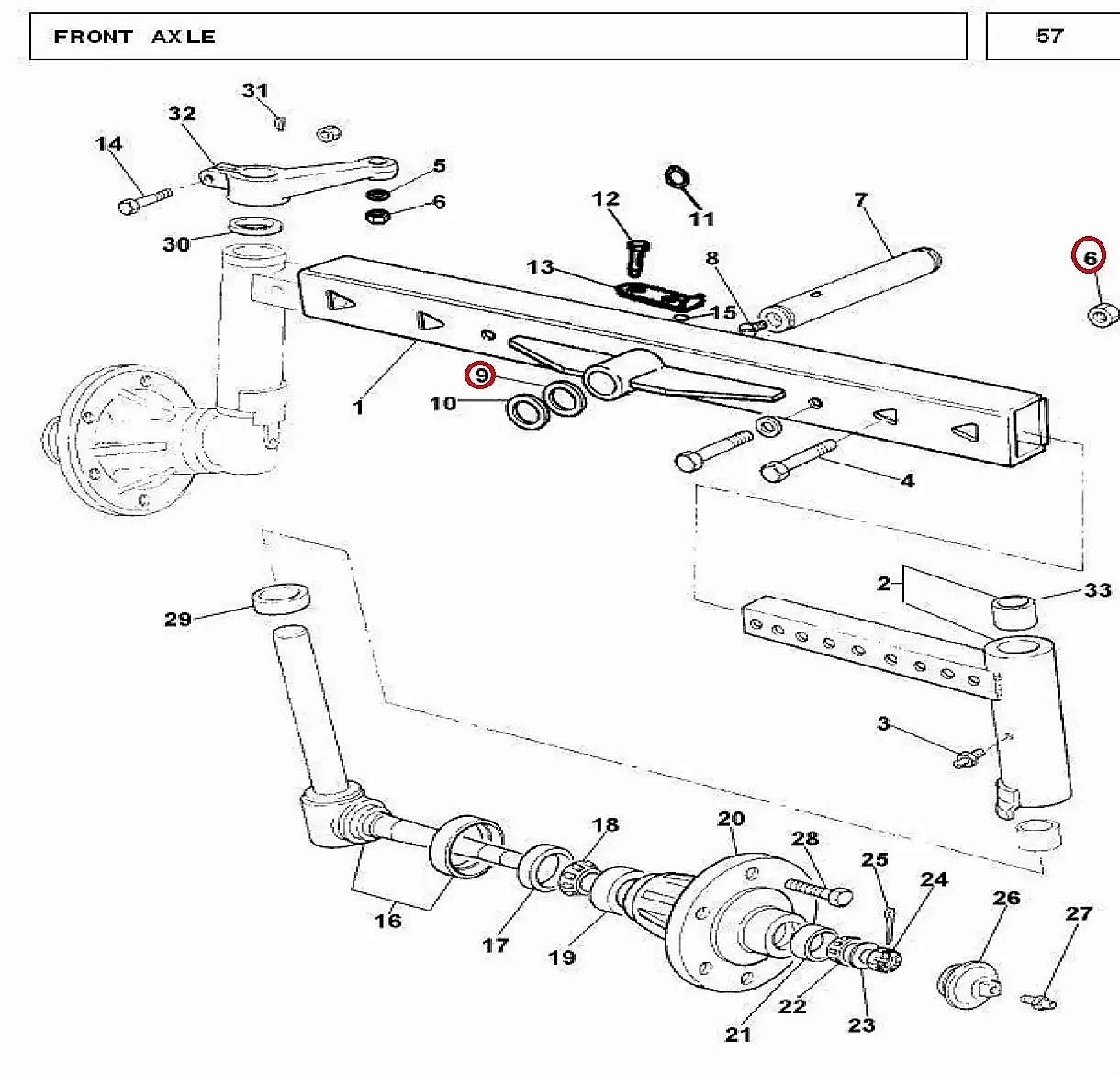 Millat Massey Ferguson Tractor Spare Part SHIM 14088114088 - Massey Ferguson tractor spare part