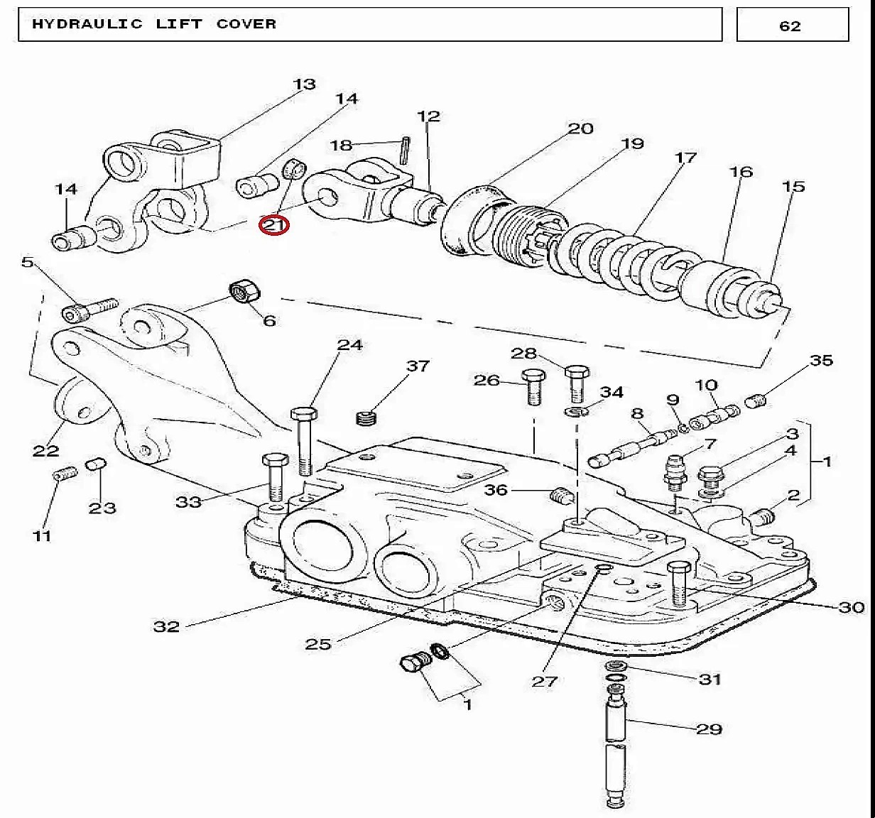 Millat Massey Ferguson Tractor Spare Part PLUGRUBBER 26062126062 - Massey Ferguson tractor spare part