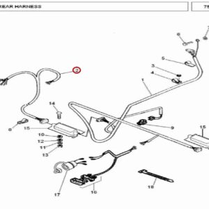 Millat Massey Ferguson Tractor Spare Part HARNESSFENDERRH 24026034026134026 - Massey Ferguson tractor spare part