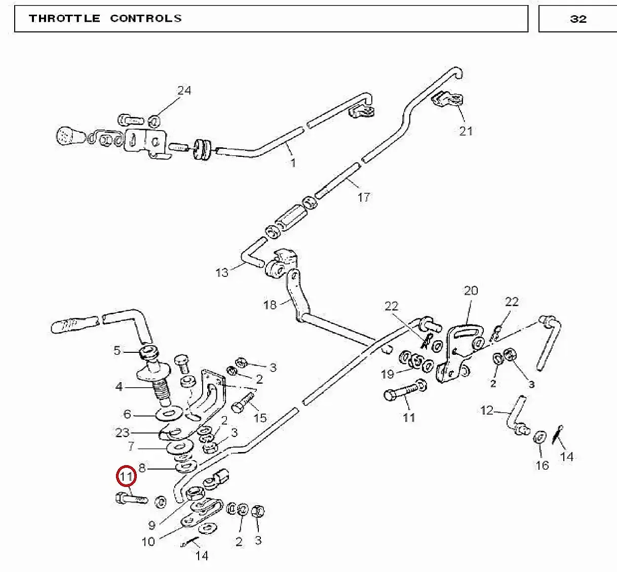 Millat Massey Ferguson Tractor Spare Part BOLT 1428 X 11413022113022 - Massey Ferguson tractor spare part
