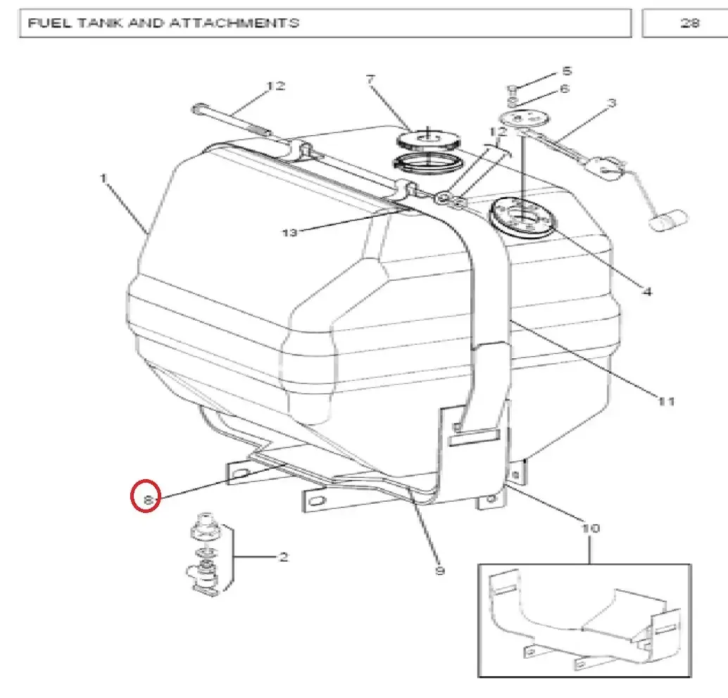 Diagram reference for Millat Massey Ferguson Tractor Spare Part PIECECARPET 19082119082 S 1 - Massey Ferguson tractor spare part