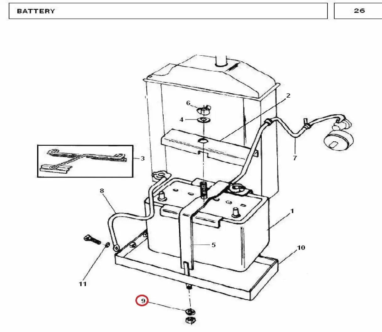 Diagram reference for Millat Massey Ferguson Tractor Spare Part SCREW 18541118541 - Massey Ferguson tractor spare part