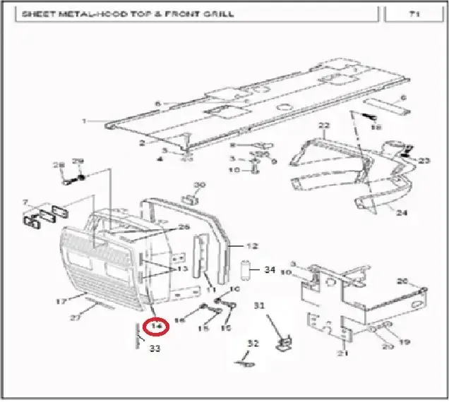Diagram reference for Millat Massey Ferguson Tractor Spare Part 2 WRAPPERASSY MF 350 2380221238003 F - Massey Ferguson tractor spare part