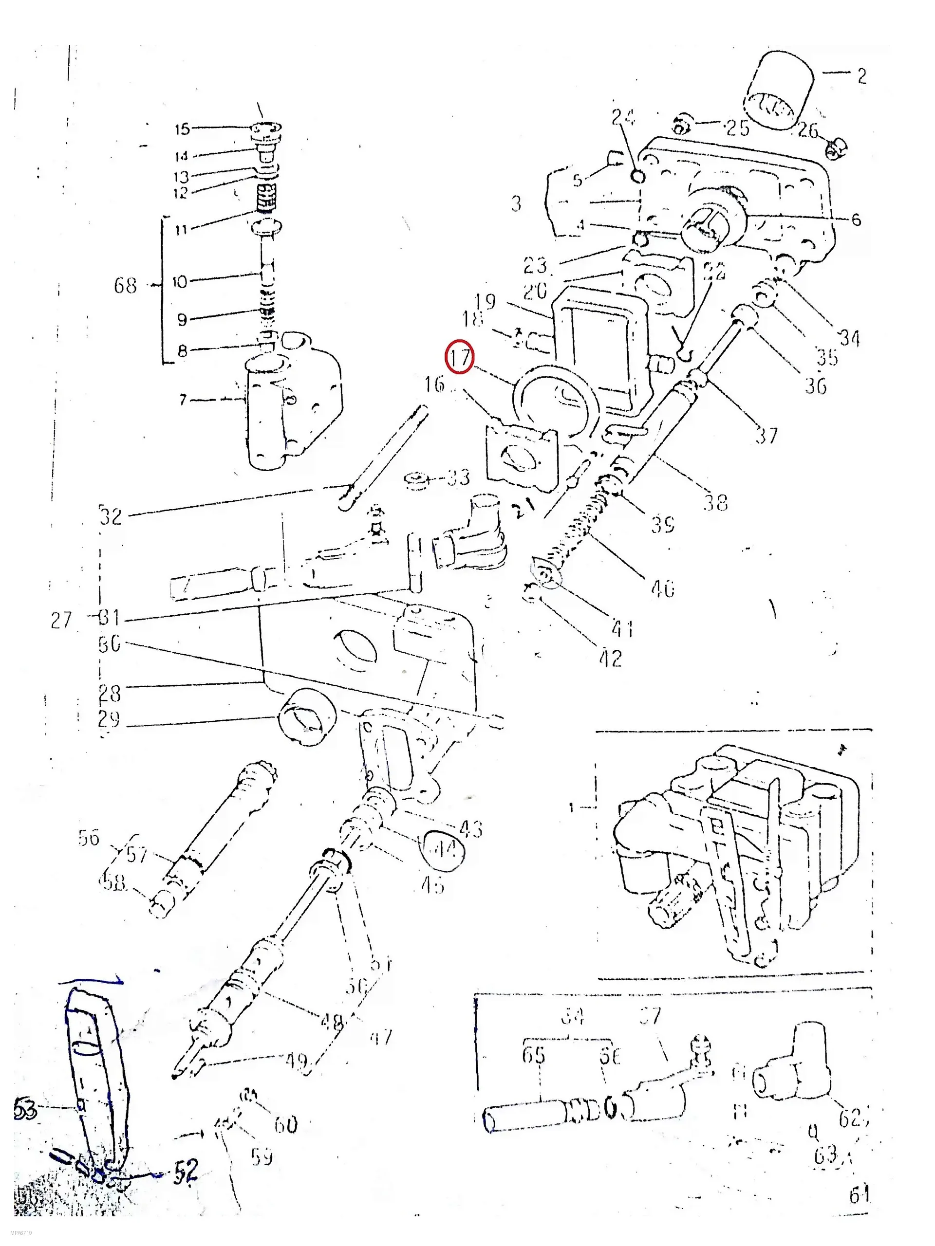 Millat Massey Ferguson Tractor Spare Part 33 FOLLOWER 1180933 - Massey Ferguson tractor spare part