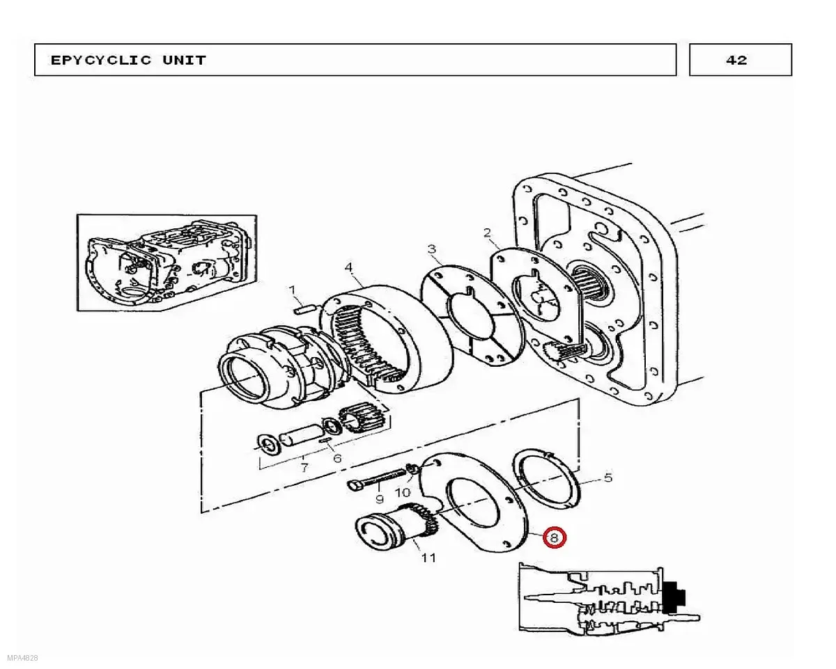 Millat Massey Ferguson Tractor Spare Part PLATE COVER REAR 120721184012 - Massey Ferguson tractor spare part