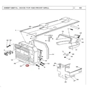Millat Massey Ferguson Tractor Spare Part WRAPPERASSY MF 240 26035023339123089 F - Massey Ferguson tractor spare part