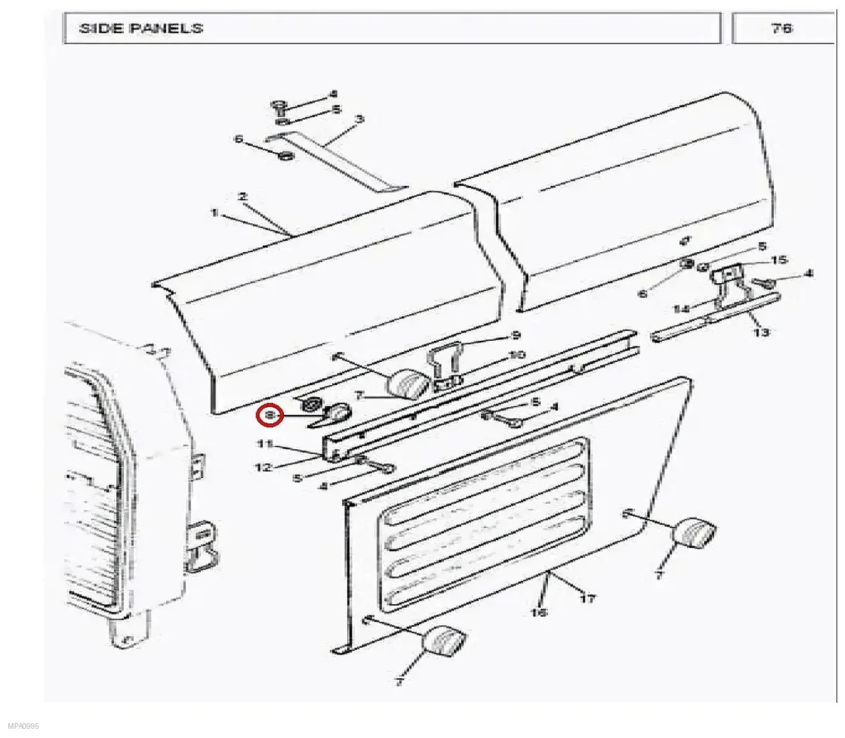 Millat Massey Ferguson Tractor Spare Part FASTENERINNER 2312711693951 - Massey Ferguson tractor spare part