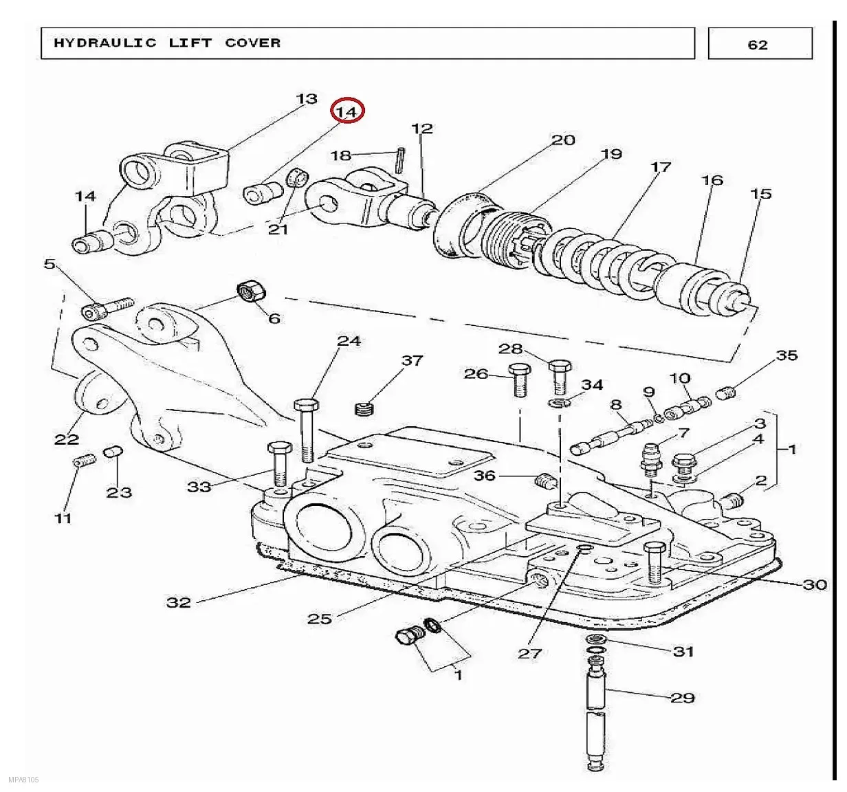 Millat Massey Ferguson Tractor Spare Part BUSH ING 26111126111 - Massey Ferguson tractor spare part