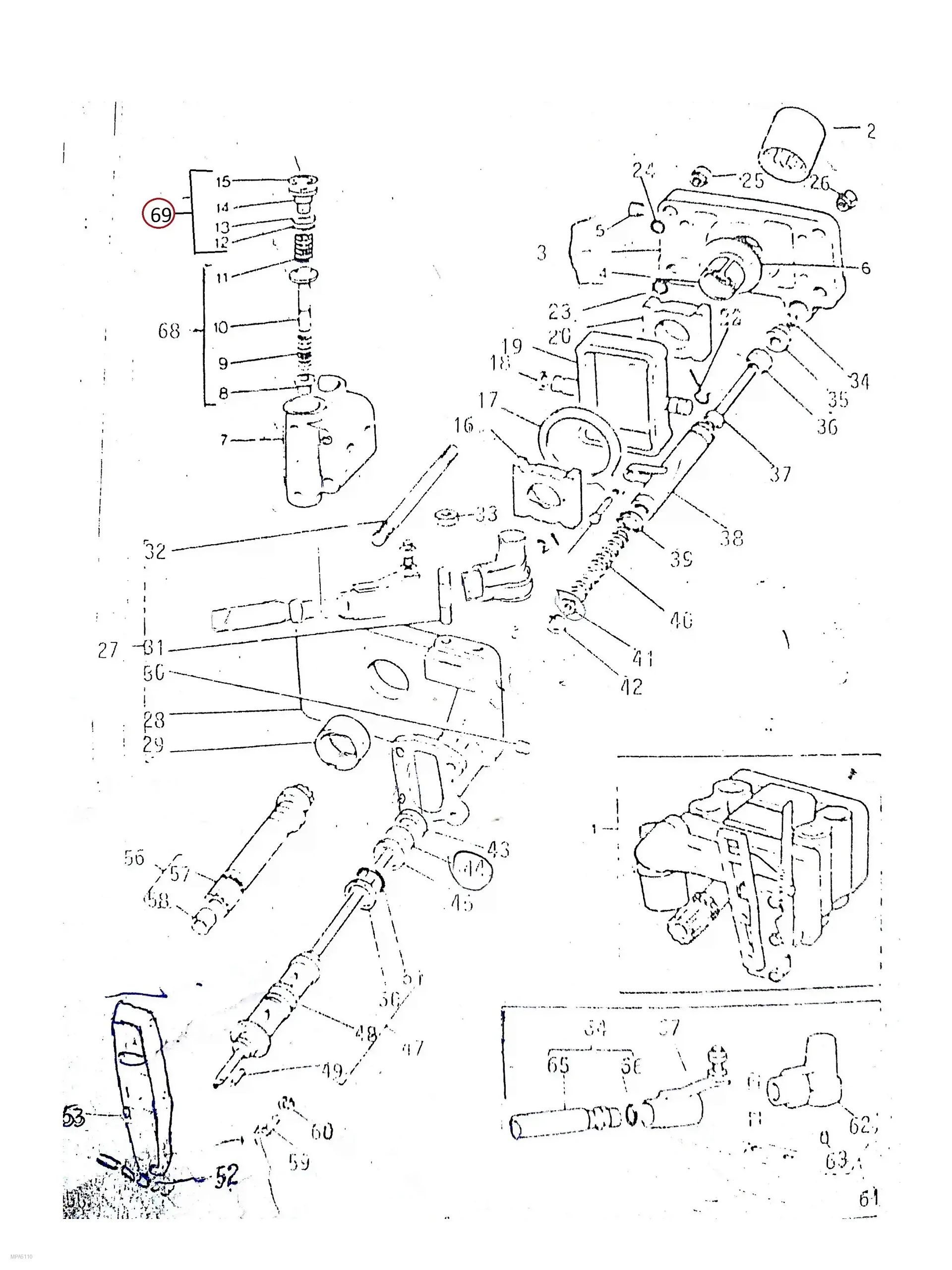 Millat Massey Ferguson Tractor Spare Part 680 W KIT O RING 11810680 W - Massey Ferguson tractor spare part