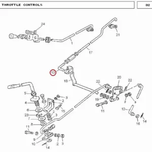 Millat Massey Ferguson Tractor Spare Part ROD THROTTLECONTROLRH 13094113094 S 1 - Massey Ferguson tractor spare part