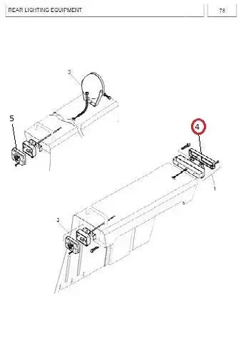 Diagram reference for Millat Massey Ferguson Tractor Spare Part 295 LENSRIND 13310295 - Massey Ferguson tractor spare part