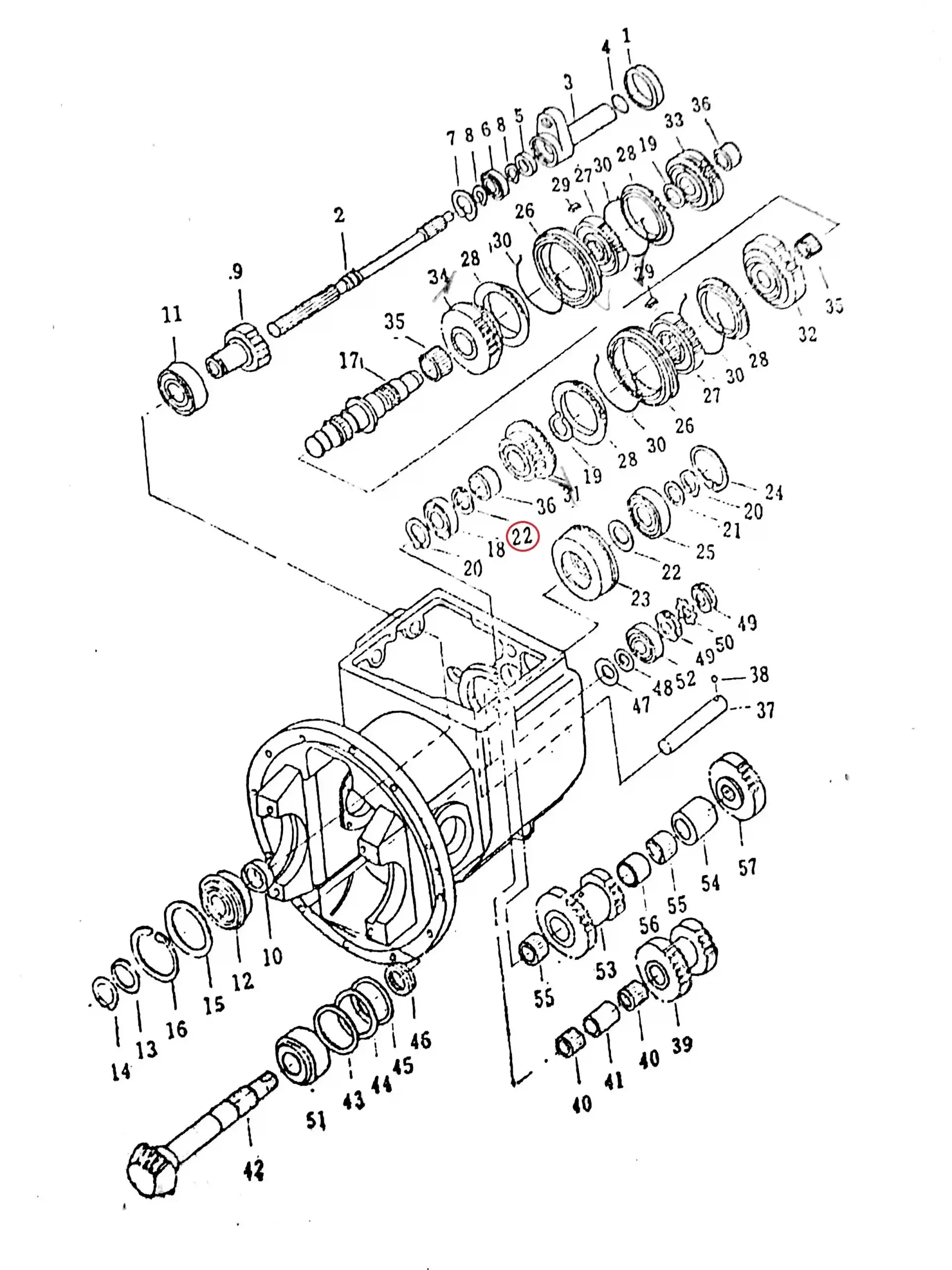 Diagram reference for Millat Massey Ferguson Tractor Spare Part 342131 PLATE THRUST 81200342131 - Massey Ferguson tractor spare part