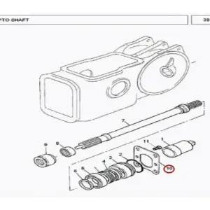 Millat Massey Ferguson Tractor Spare Part BRAKEADJUSTER 1030811850213 L - Massey Ferguson tractor spare part