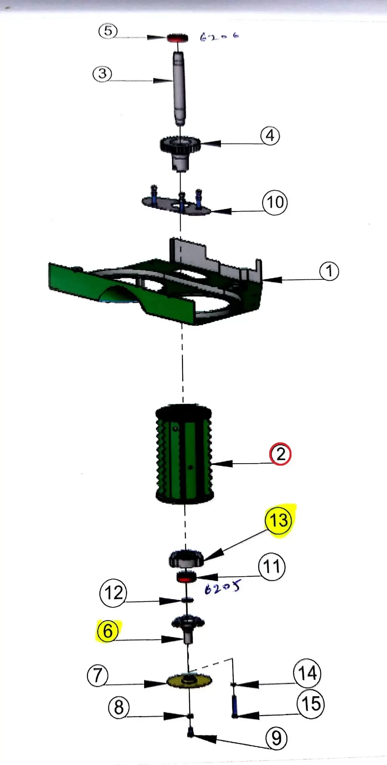 Diagram reference for Millat Massey Ferguson Tractor Spare Part 0 TOOTHEDMOBILECYLINDER 5604205560420 - Massey Ferguson tractor spare part