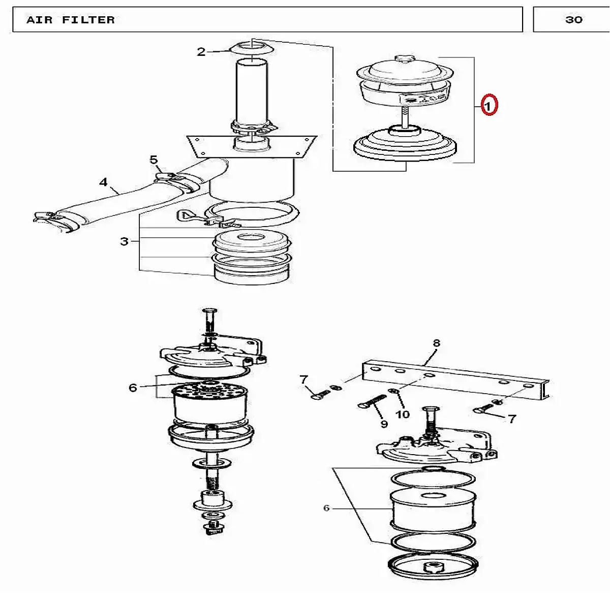 Millat Massey Ferguson Tractor Spare Part 0 PRECLEANER 240 NEW 45500845301011693129 - Massey Ferguson tractor spare part