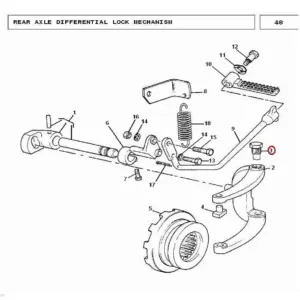Millat Massey Ferguson Tractor Spare Part PIN 10288110288 - Massey Ferguson tractor spare part