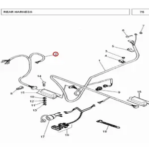 Millat Massey Ferguson Tractor Spare Part HARNESSFENDERLH 24026034027134027 - Massey Ferguson tractor spare part