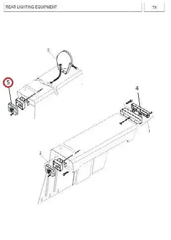 Diagram reference for Millat Massey Ferguson Tractor Spare Part 346 LENSFIND 11424346 - Massey Ferguson tractor spare part