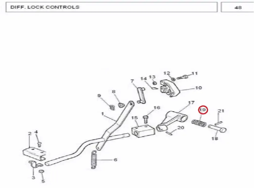 Diagram reference for Millat Massey Ferguson Tractor Spare Part 3 SP RING 7330031733003 - Massey Ferguson tractor spare part