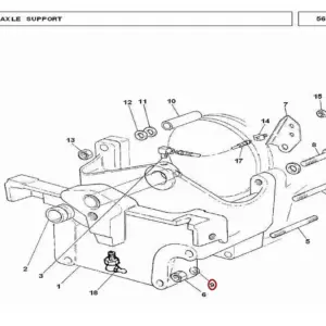 Millat Massey Ferguson Tractor Spare Part WASHER 5814085114085 - Massey Ferguson tractor spare part