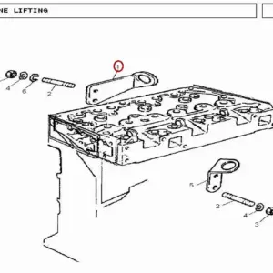 Millat Massey Ferguson Tractor Spare Part PLATE 18207136237727 - Massey Ferguson tractor spare part