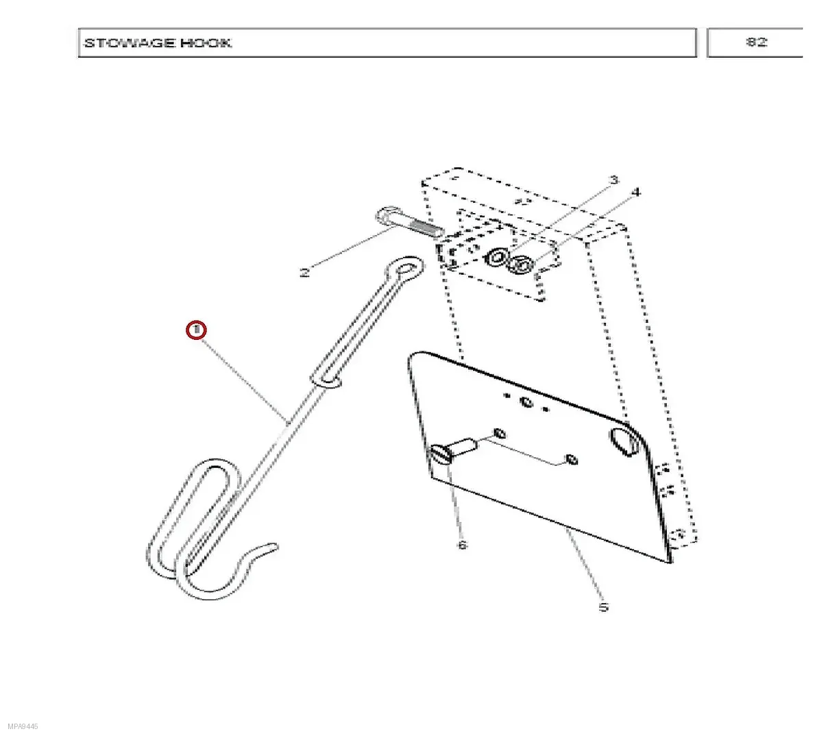 Millat Massey Ferguson Tractor Spare Part HOOKTOPLINK 240252521886230 - Massey Ferguson tractor spare part