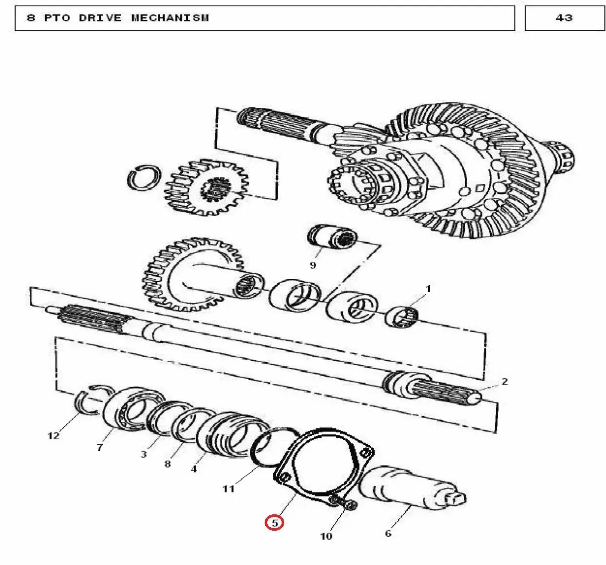 Diagram reference for Millat Massey Ferguson Tractor Spare Part PLATE 100201532912 - Massey Ferguson tractor spare part