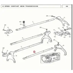 Millat Massey Ferguson Tractor Spare Part RAILSHIFTER 1209211678865 - Massey Ferguson tractor spare part