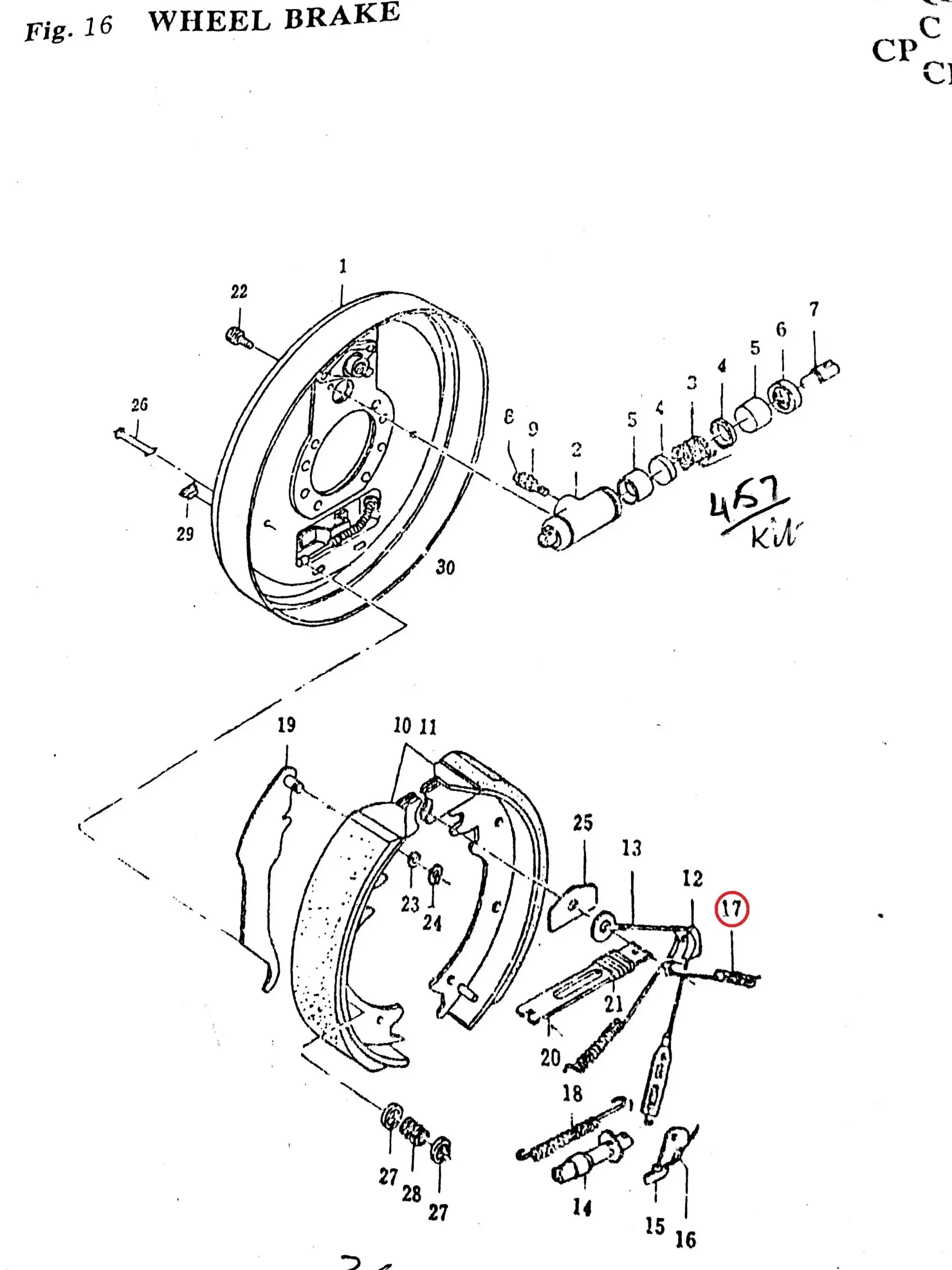 Diagram reference for Millat Massey Ferguson Tractor Spare Part 370130 G SP RING 82443370130 G - Massey Ferguson tractor spare part