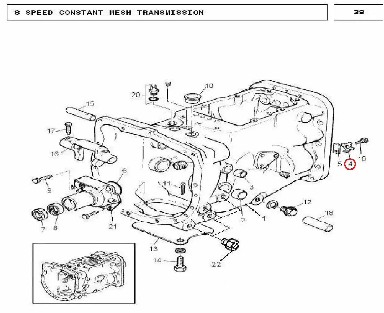 Diagram reference for Millat Massey Ferguson Tractor Spare Part TAB WASHER ID 1032 THICK 1212171112171 - Massey Ferguson tractor spare part