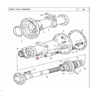 Millat Massey Ferguson Tractor Spare Part SHIM 002010090110090 - Massey Ferguson tractor spare part