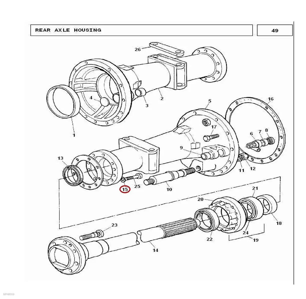 Millat Massey Ferguson Tractor Spare Part SHIM 002010090110090 - Massey Ferguson tractor spare part