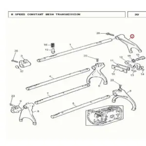 Millat Massey Ferguson Tractor Spare Part HIGHLOWFORK 120771897065 - Massey Ferguson tractor spare part