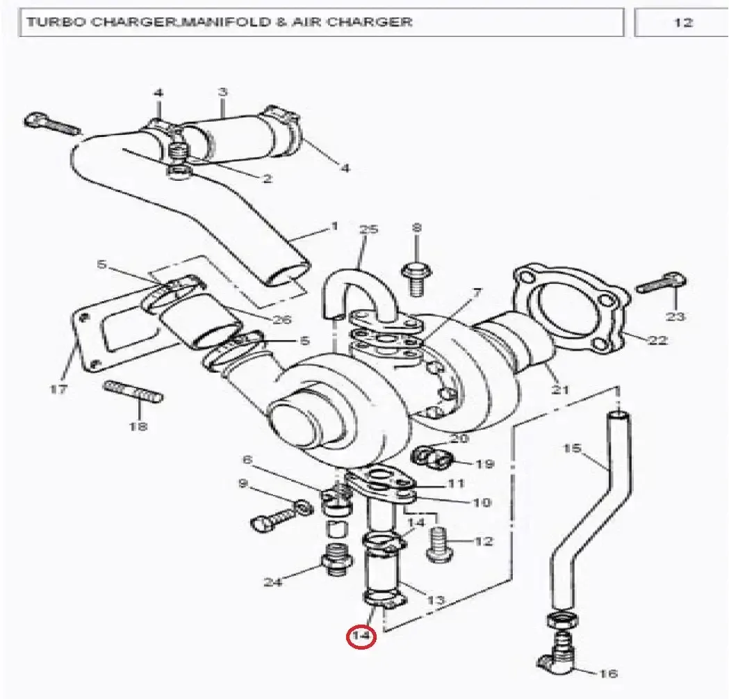 Diagram reference for Millat Massey Ferguson Tractor Spare Part 4 CLIP 1830741183074 - Massey Ferguson tractor spare part