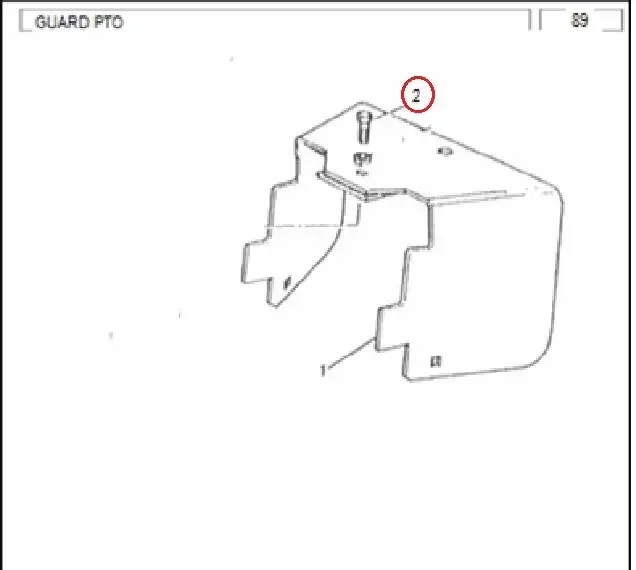 Diagram reference for Millat Massey Ferguson Tractor Spare Part BOLT 51618 X 11439001139001 - Massey Ferguson tractor spare part