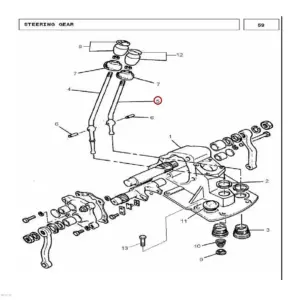 Millat Massey Ferguson Tractor Spare Part LEVER GEAR HL 1601011672425 - Massey Ferguson tractor spare part