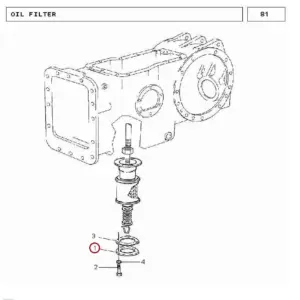 Millat Massey Ferguson Tractor Spare Part COVER 4100211869491 - Massey Ferguson tractor spare part