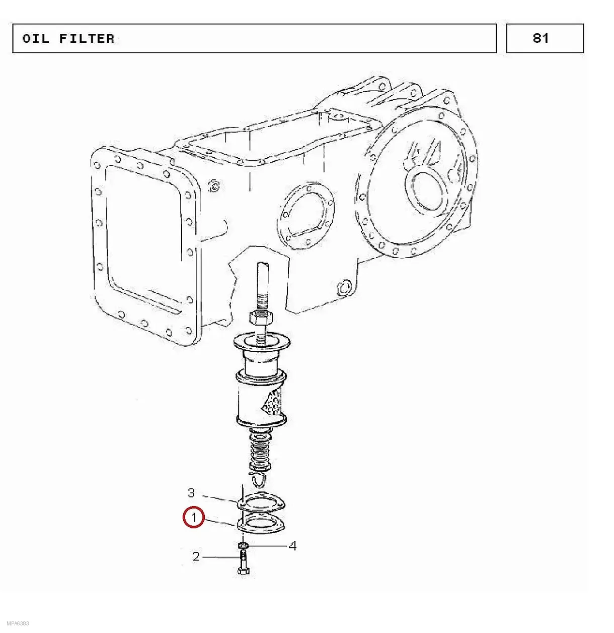 Millat Massey Ferguson Tractor Spare Part COVER 4100211869491 - Massey Ferguson tractor spare part