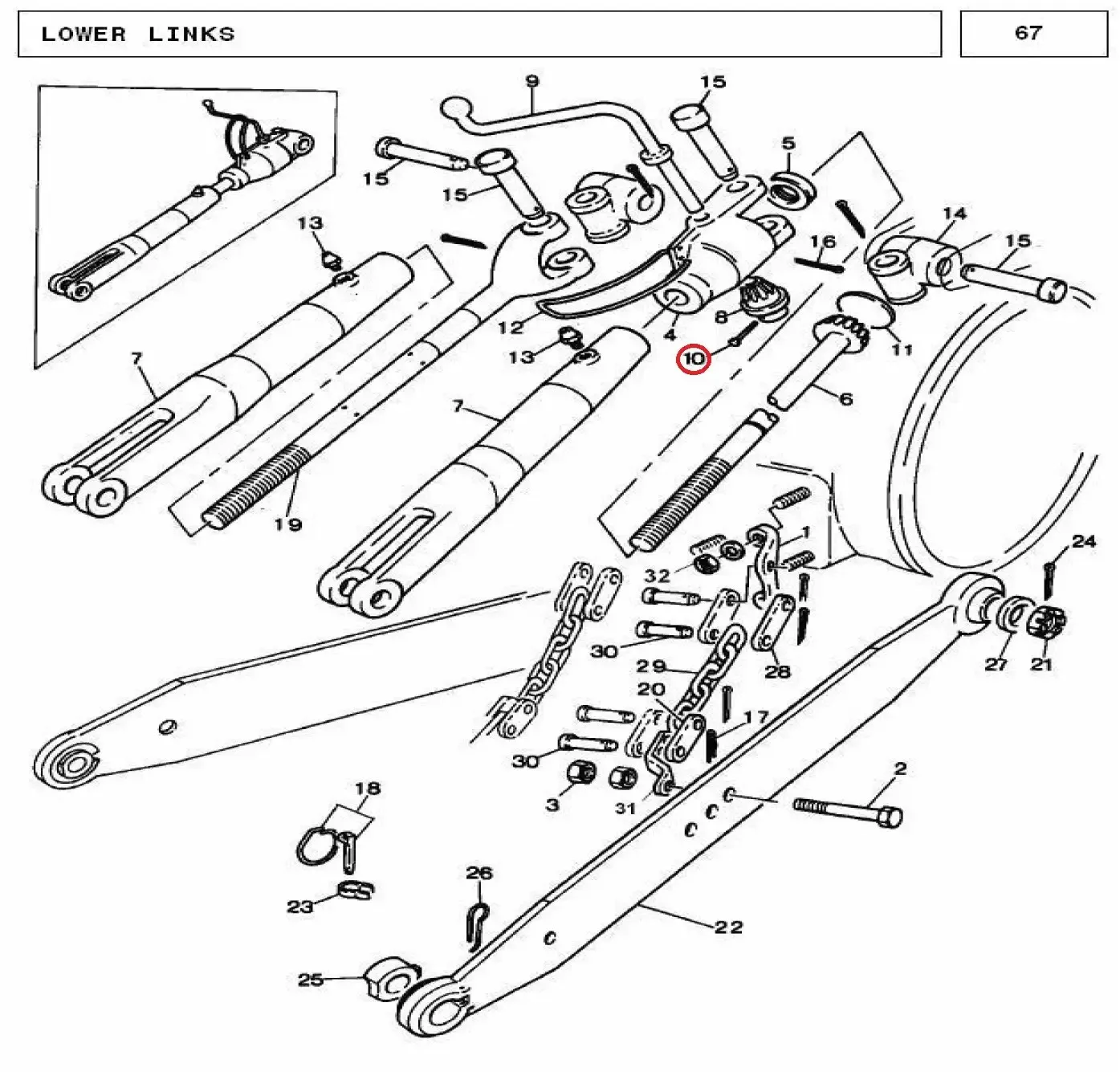 Diagram reference for Millat Massey Ferguson Tractor Spare Part RIVET 25315125315 MODEL 2025 - Massey Ferguson tractor spare part